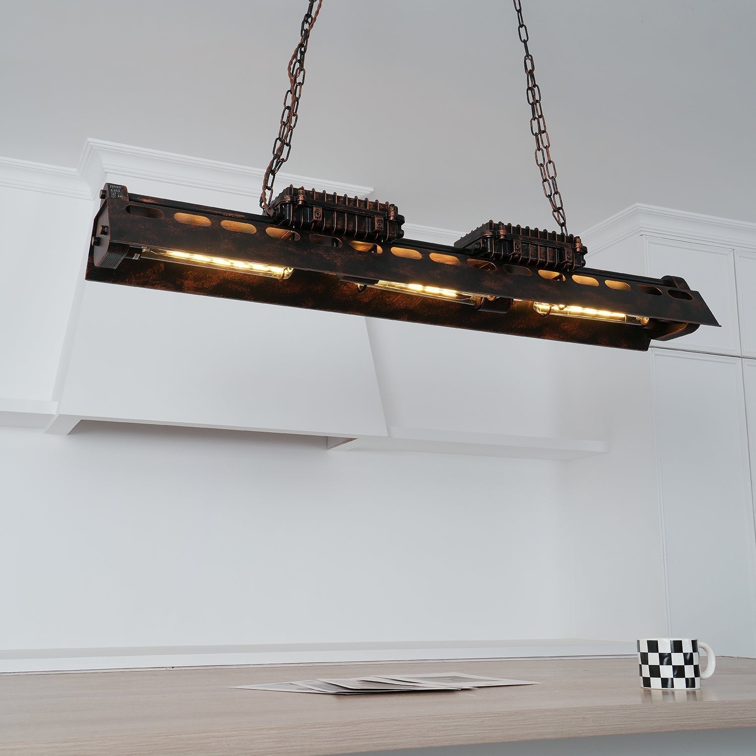 Noah Chandelier Industrial Steampunk - Neutralighting