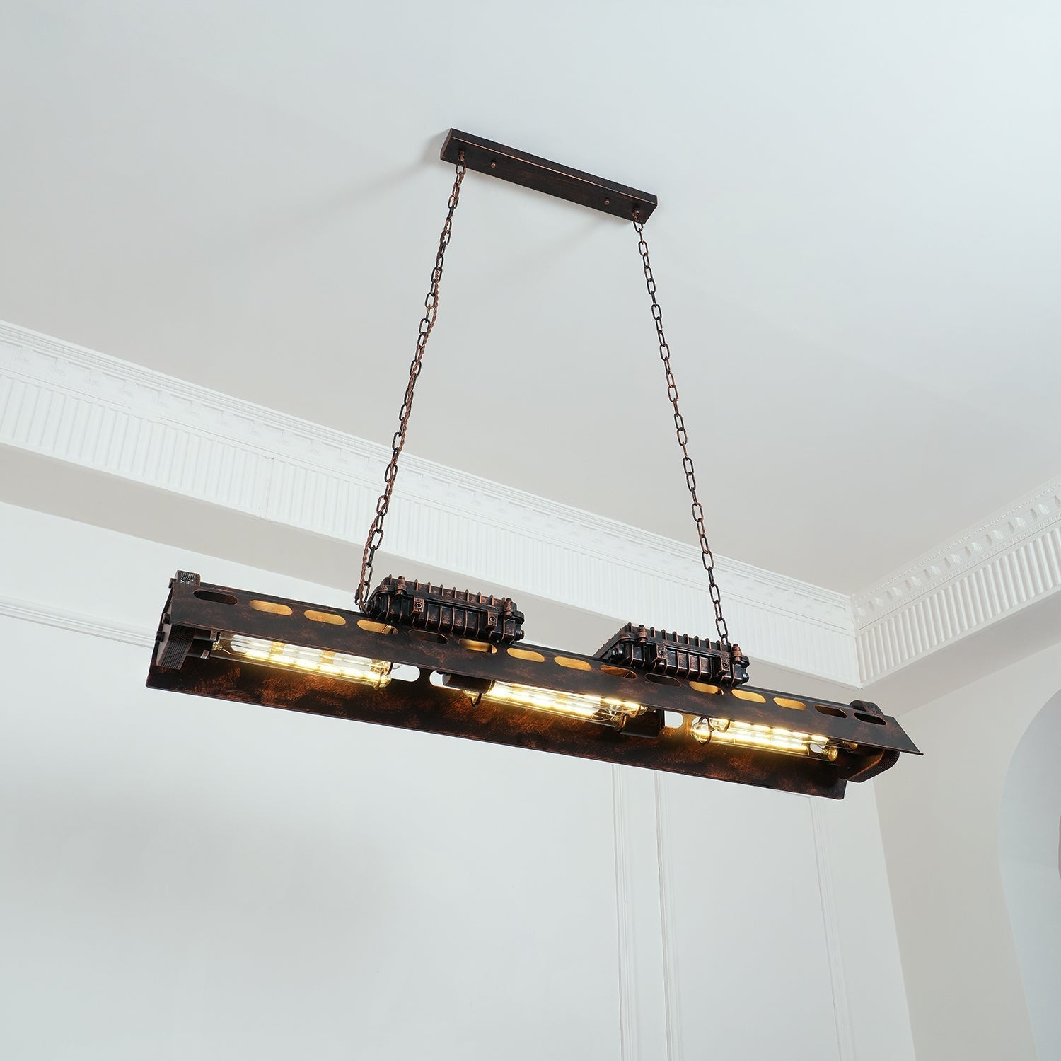 Noah Chandelier Industrial Steampunk - Neutralighting