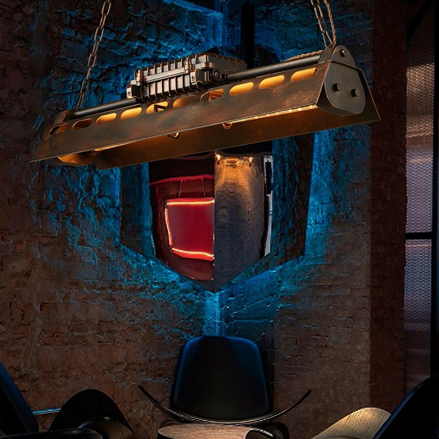 Noah Chandelier Industrial Steampunk - Neutralighting