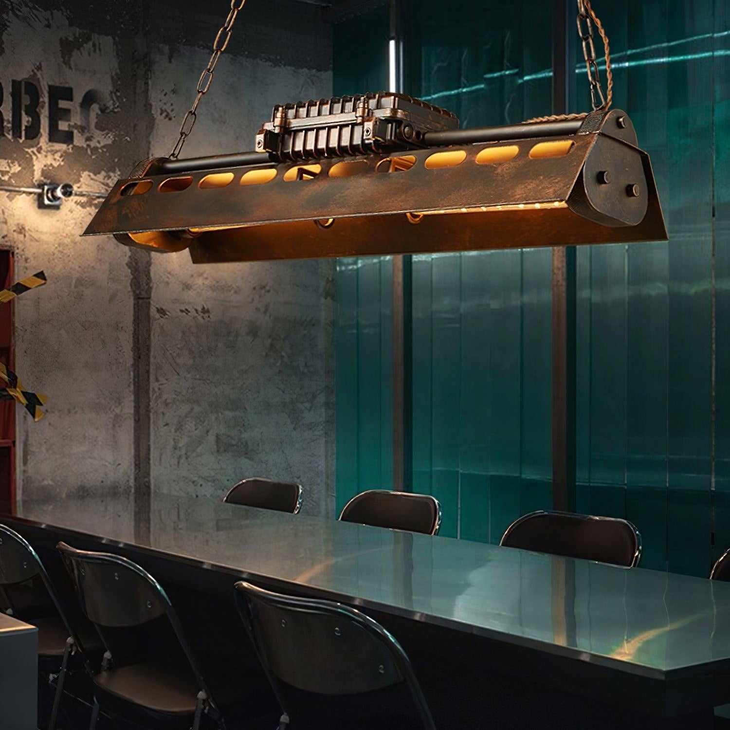 Noah Chandelier Industrial Steampunk - Neutralighting