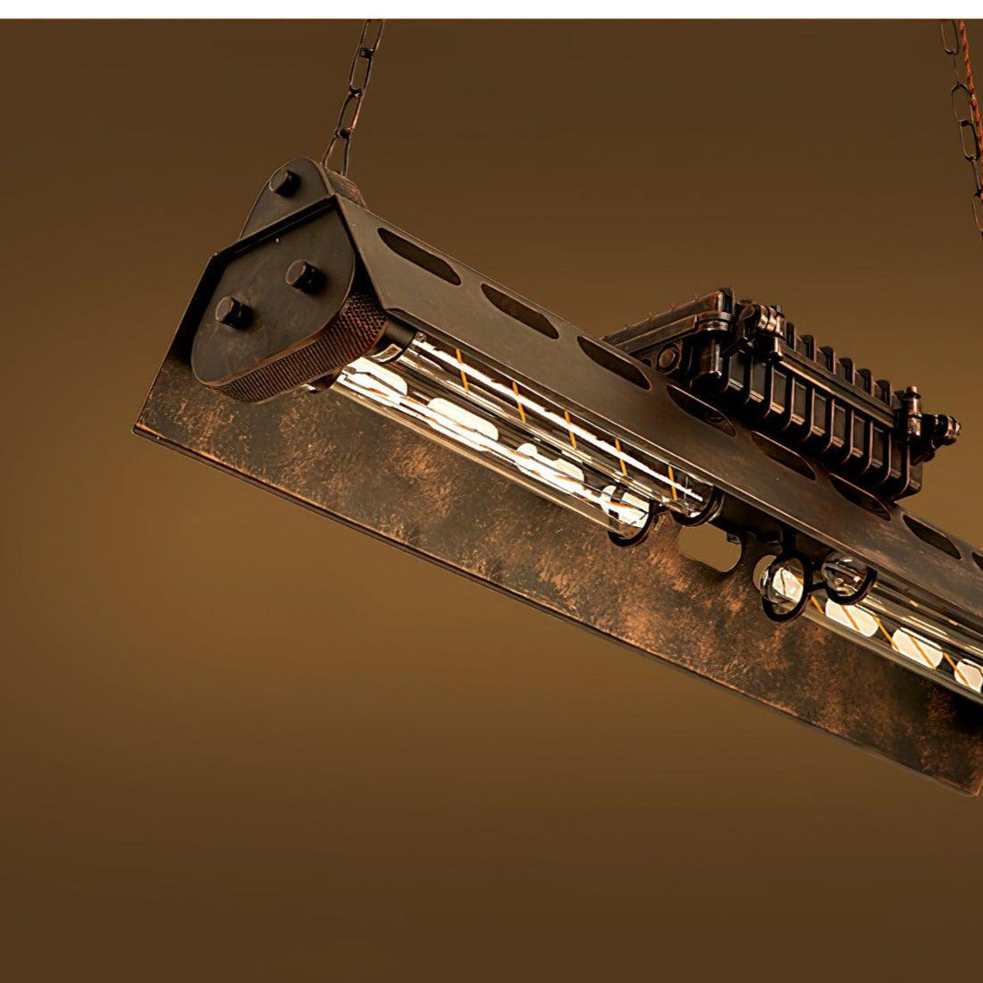Noah Chandelier Industrial Steampunk - Neutralighting