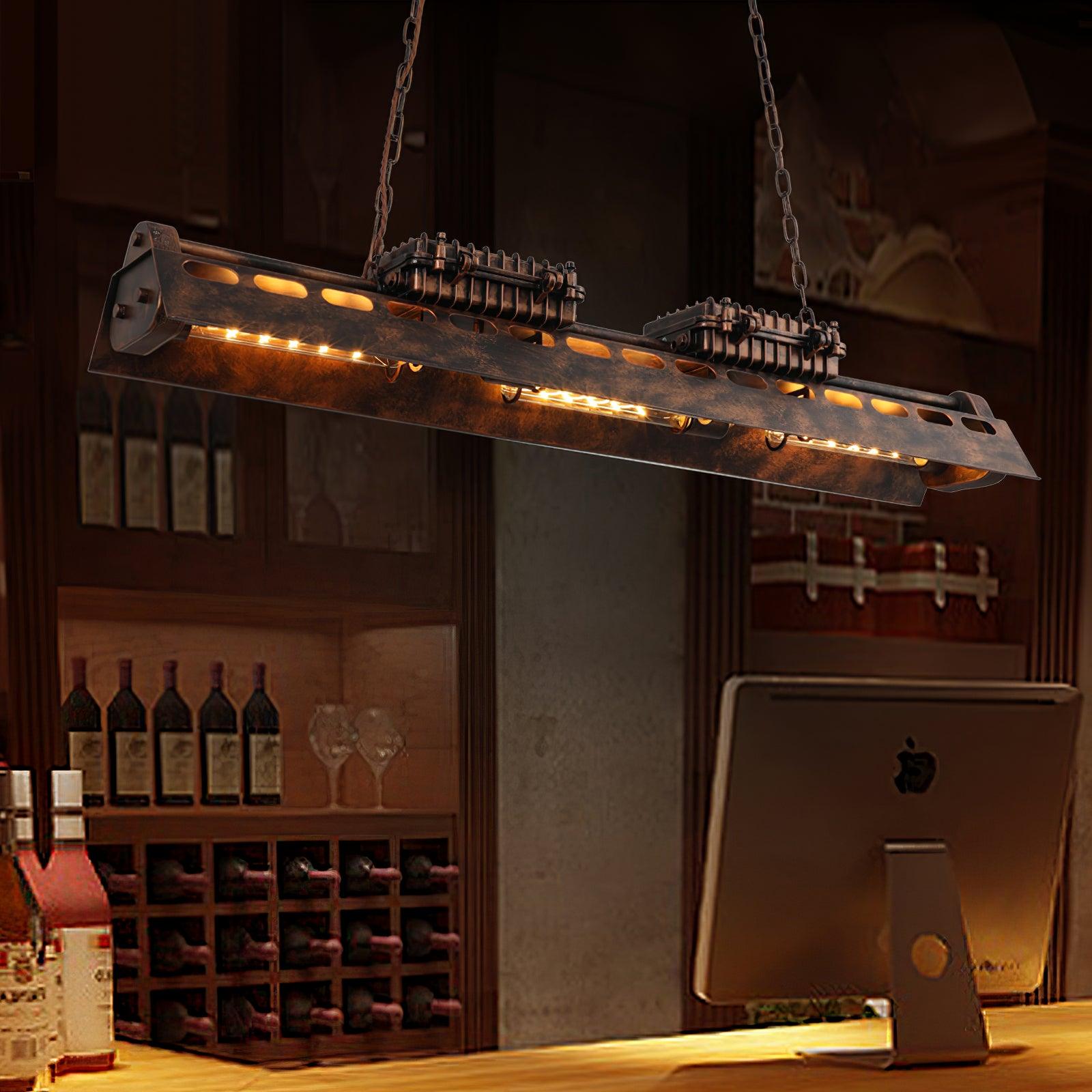 Noah Chandelier Industrial Steampunk - Neutralighting