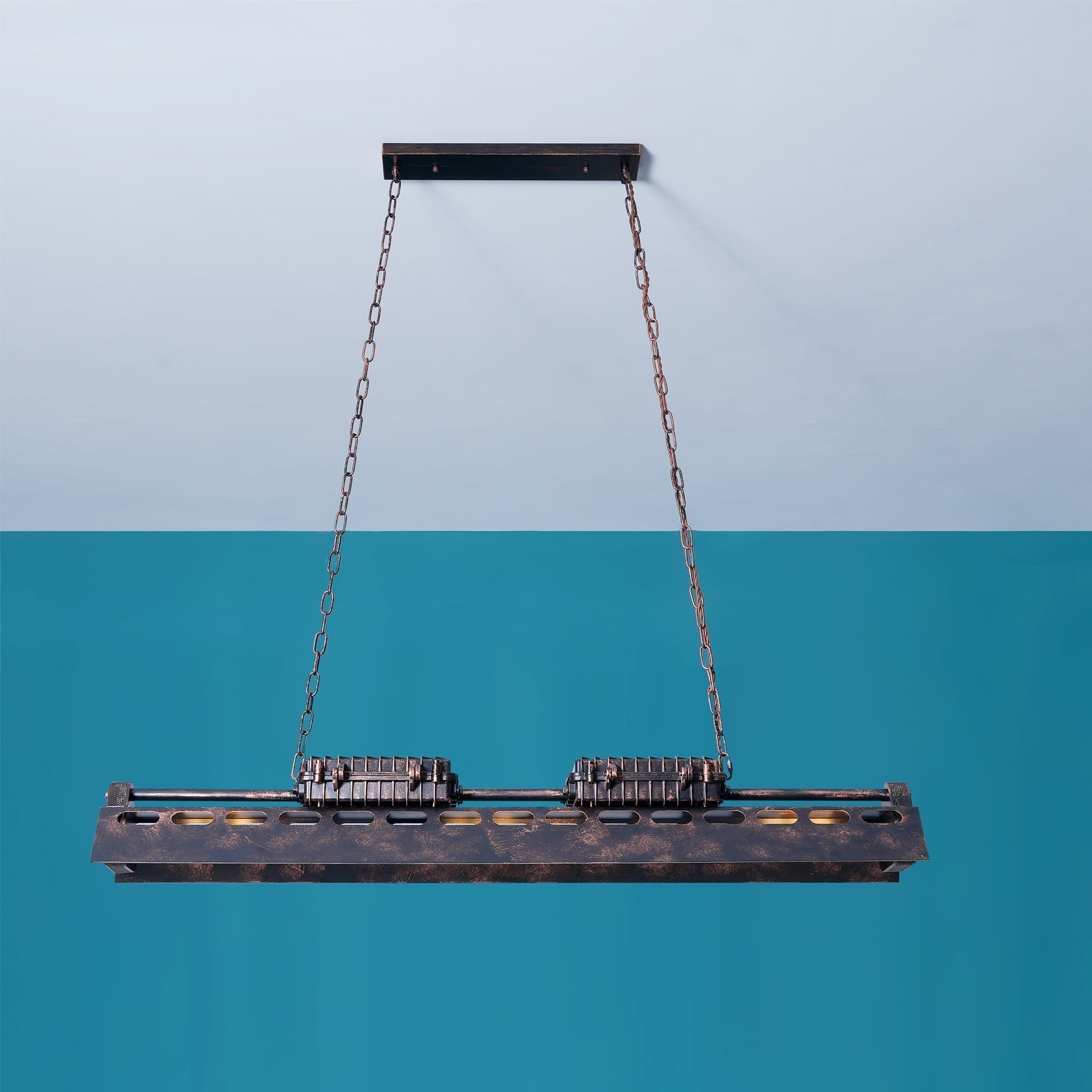 Noah Chandelier Industrial Steampunk - Neutralighting