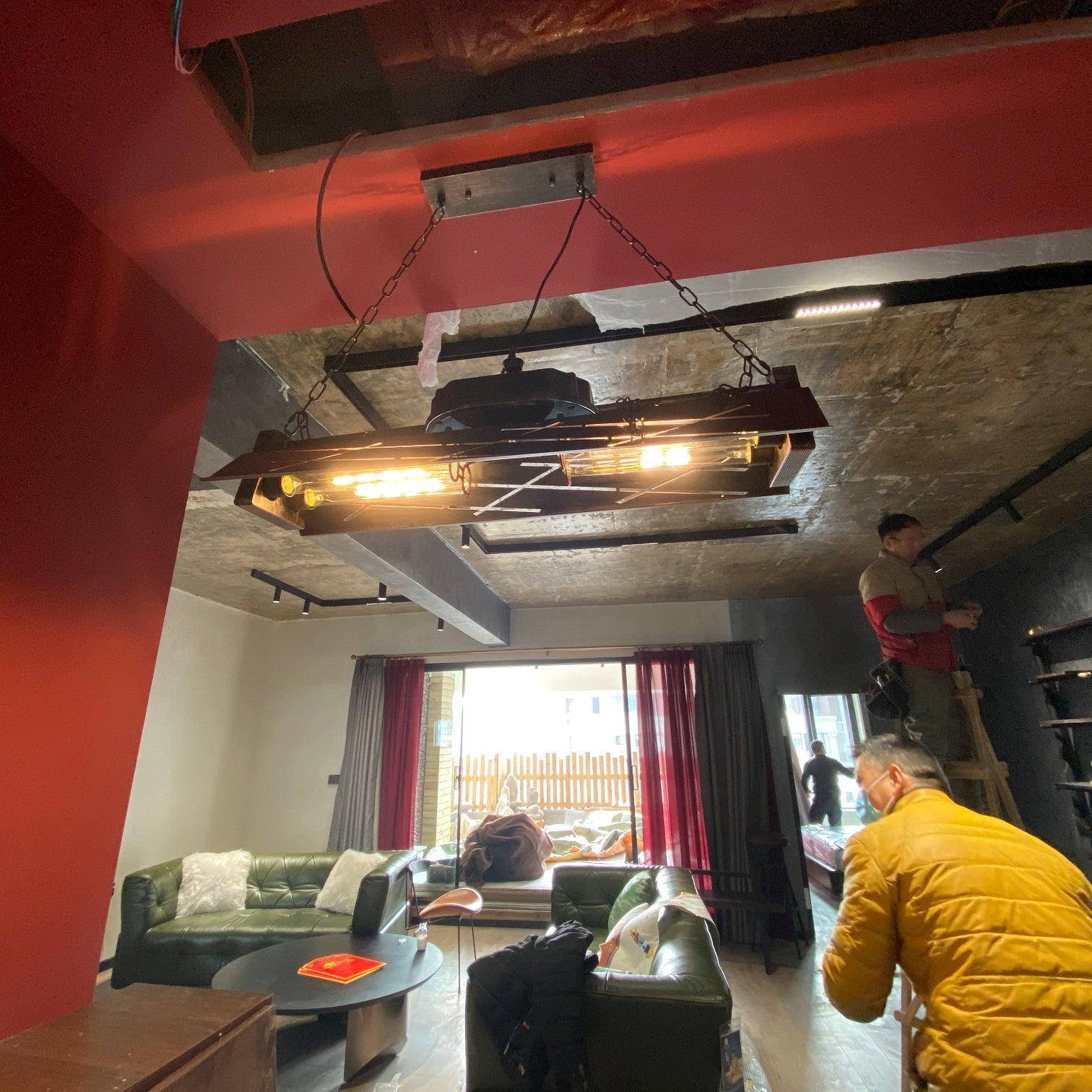 Noah Chandelier Industrial Steampunk - Neutralighting