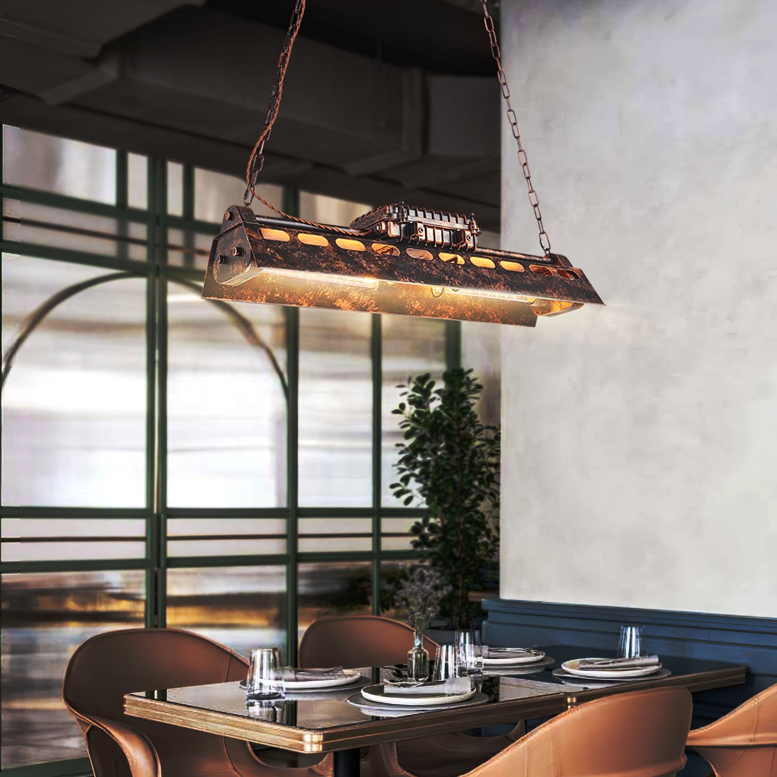 Noah Chandelier Industrial Steampunk - Neutralighting