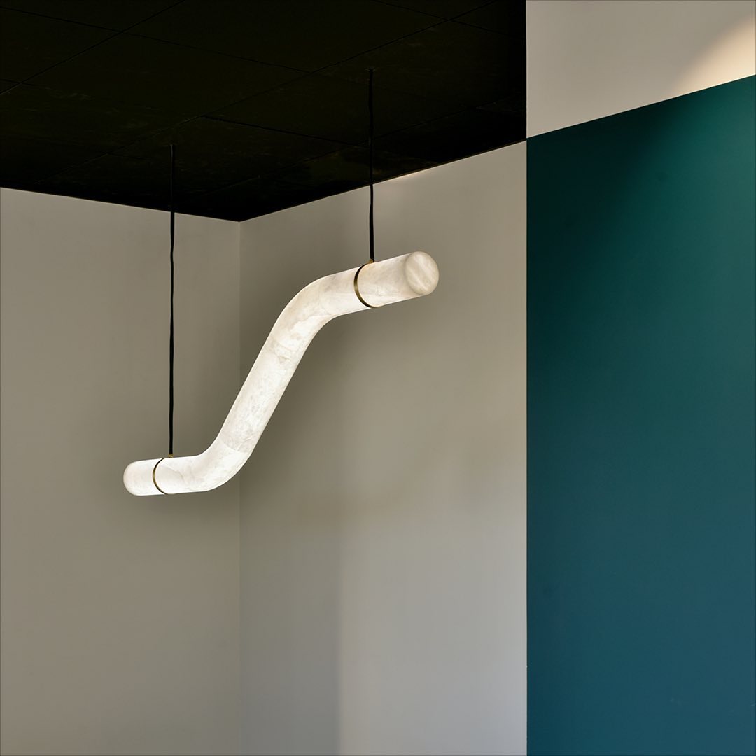 Luste Alabaster Closed-loop Pendant Light Chandelier - Neutralighting