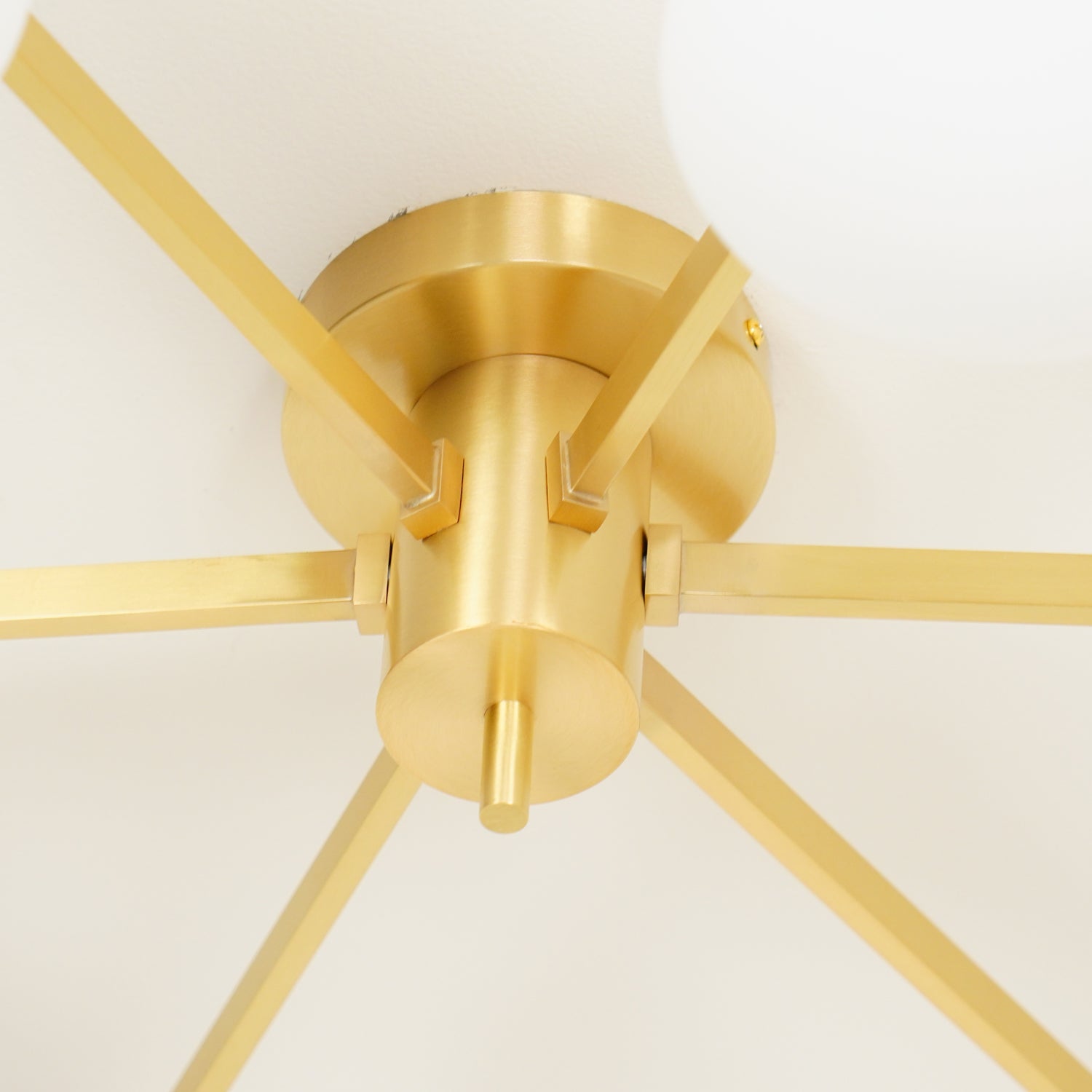 Jania Modern Glass Black Ceiling Light - Neutralighting