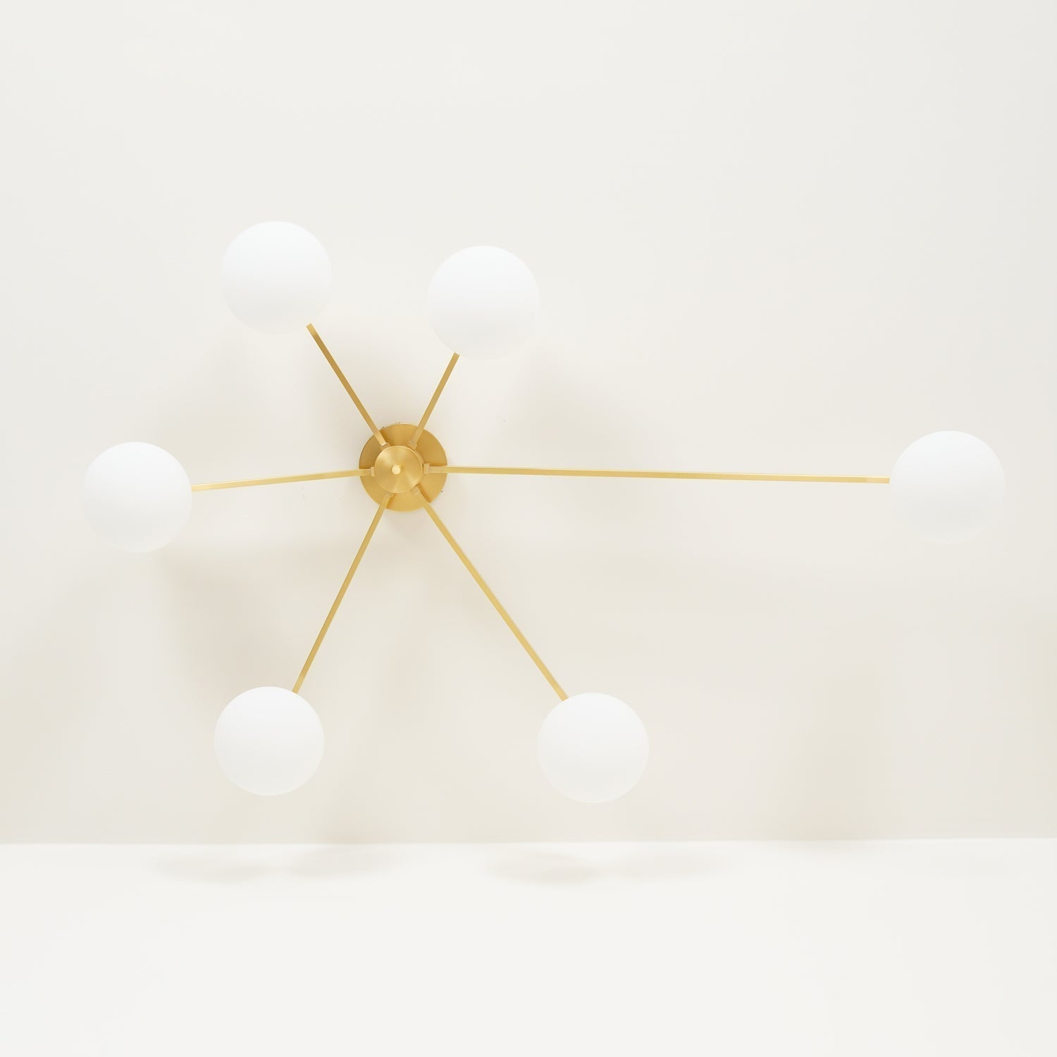 Jania Modern Glass Black Ceiling Light - Neutralighting