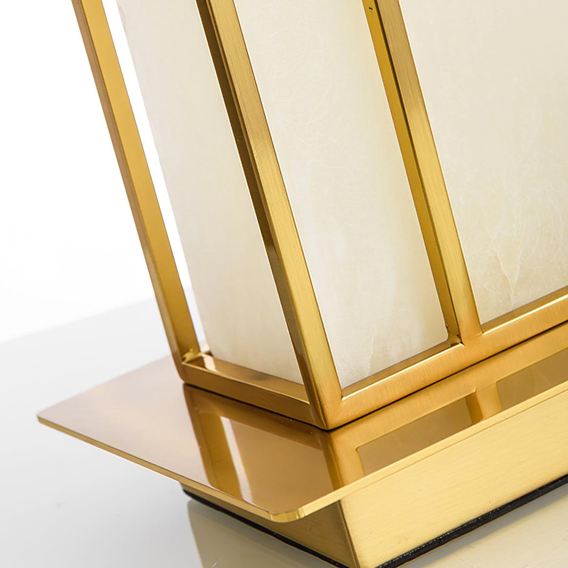 Nysilor Rectangular Glass Table Lamp - Neutralighting