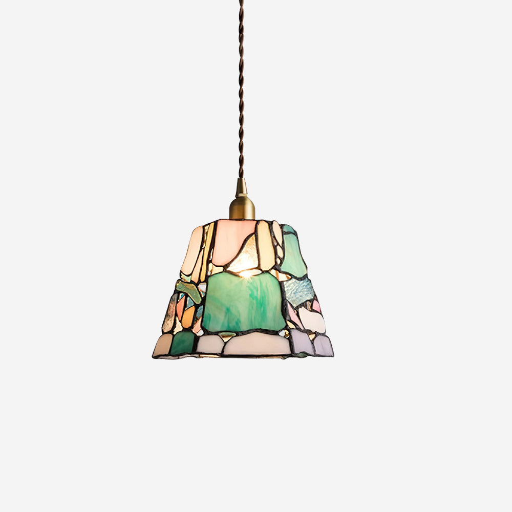 Mavine Tiffany-Style Stained Glass Pendant Light - Neutralighting