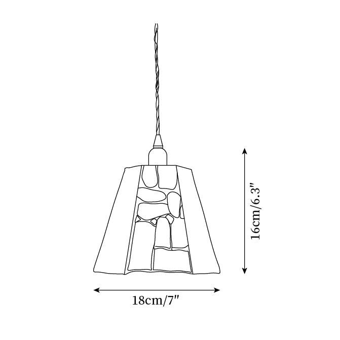 Mavine Tiffany-Style Stained Glass Pendant Light - Neutralighting