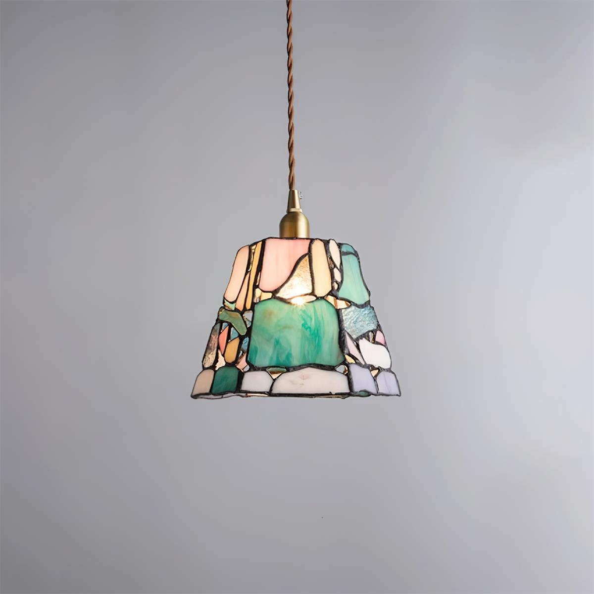 Mavine Tiffany-Style Stained Glass Pendant Light - Neutralighting