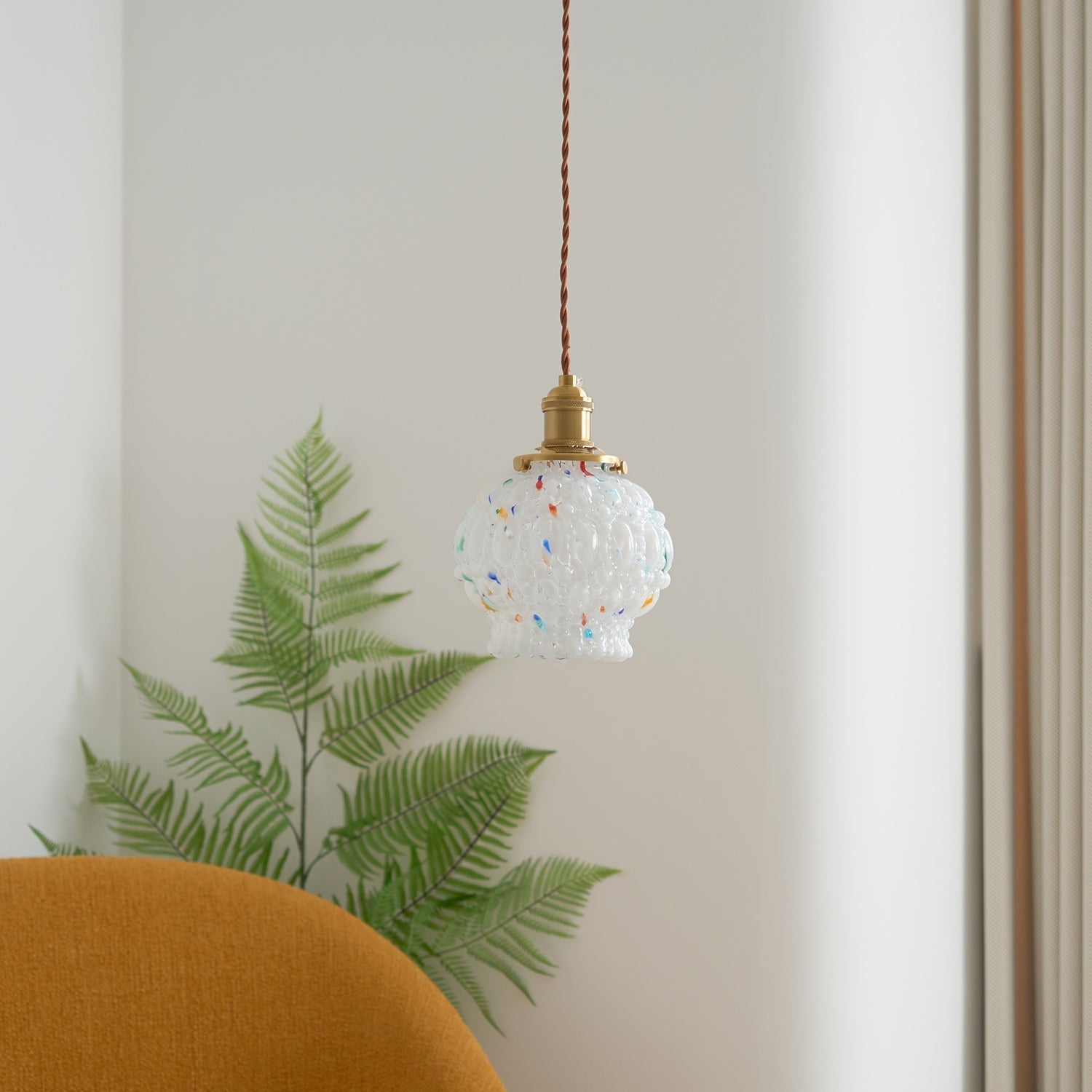 Jovik Textured Glass Pendant Light - Neutralighting