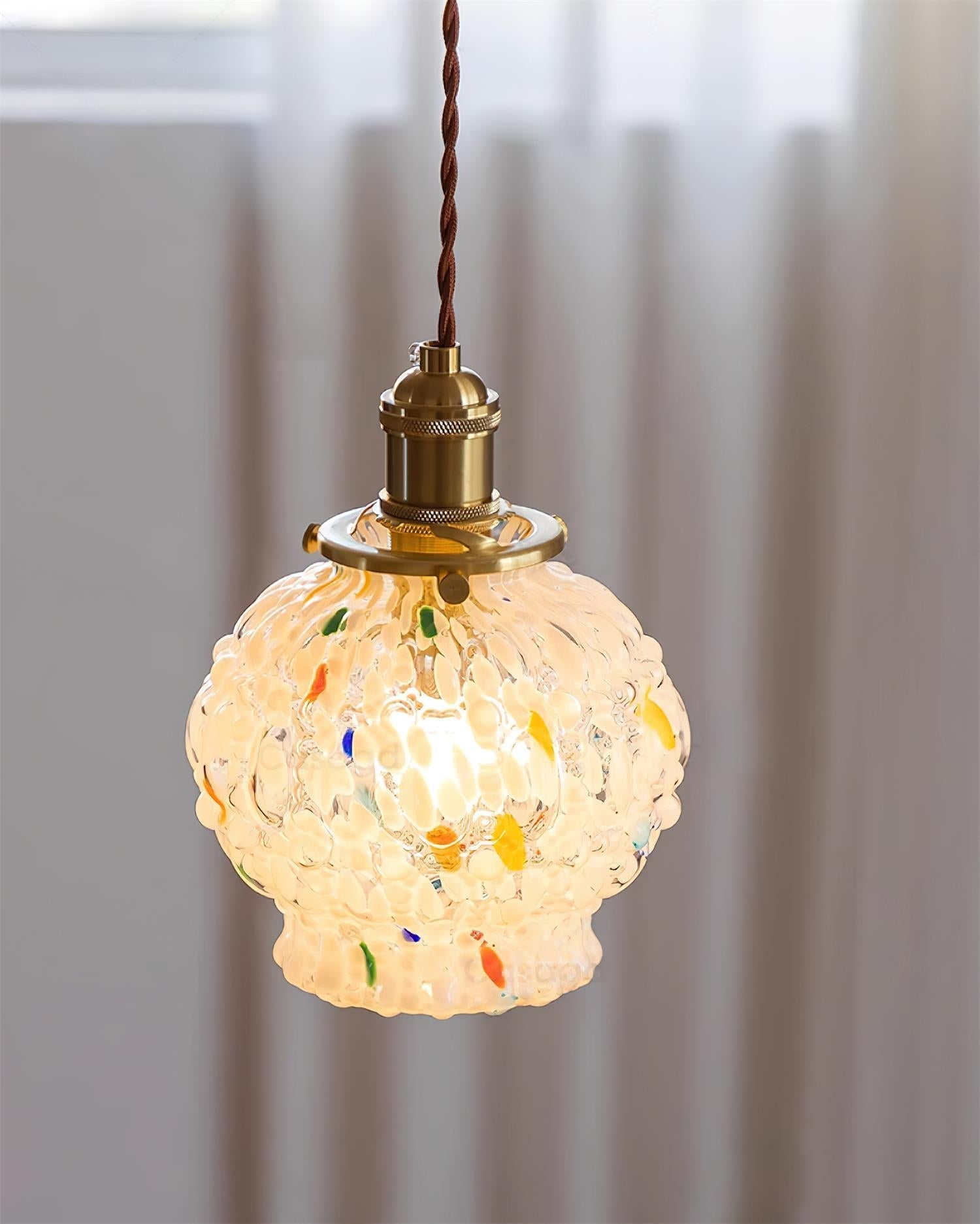 Jovik Textured Glass Pendant Light - Neutralighting