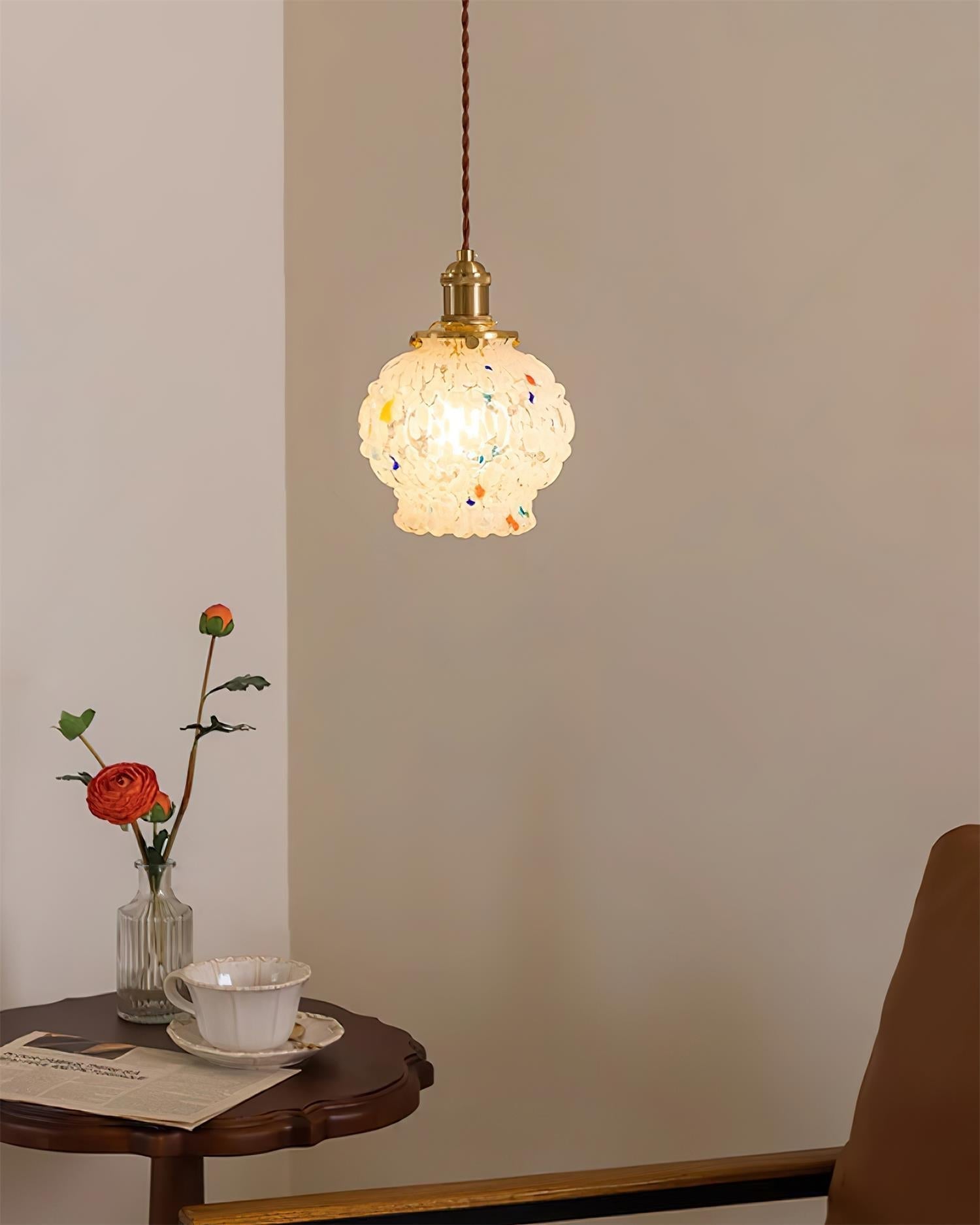 Jovik Textured Glass Pendant Light - Neutralighting