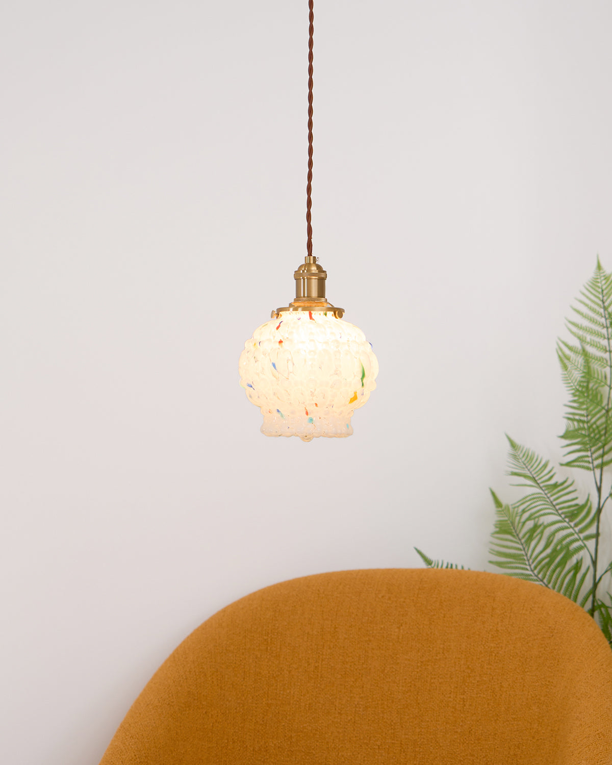Jovik Textured Glass Pendant Light - Neutralighting
