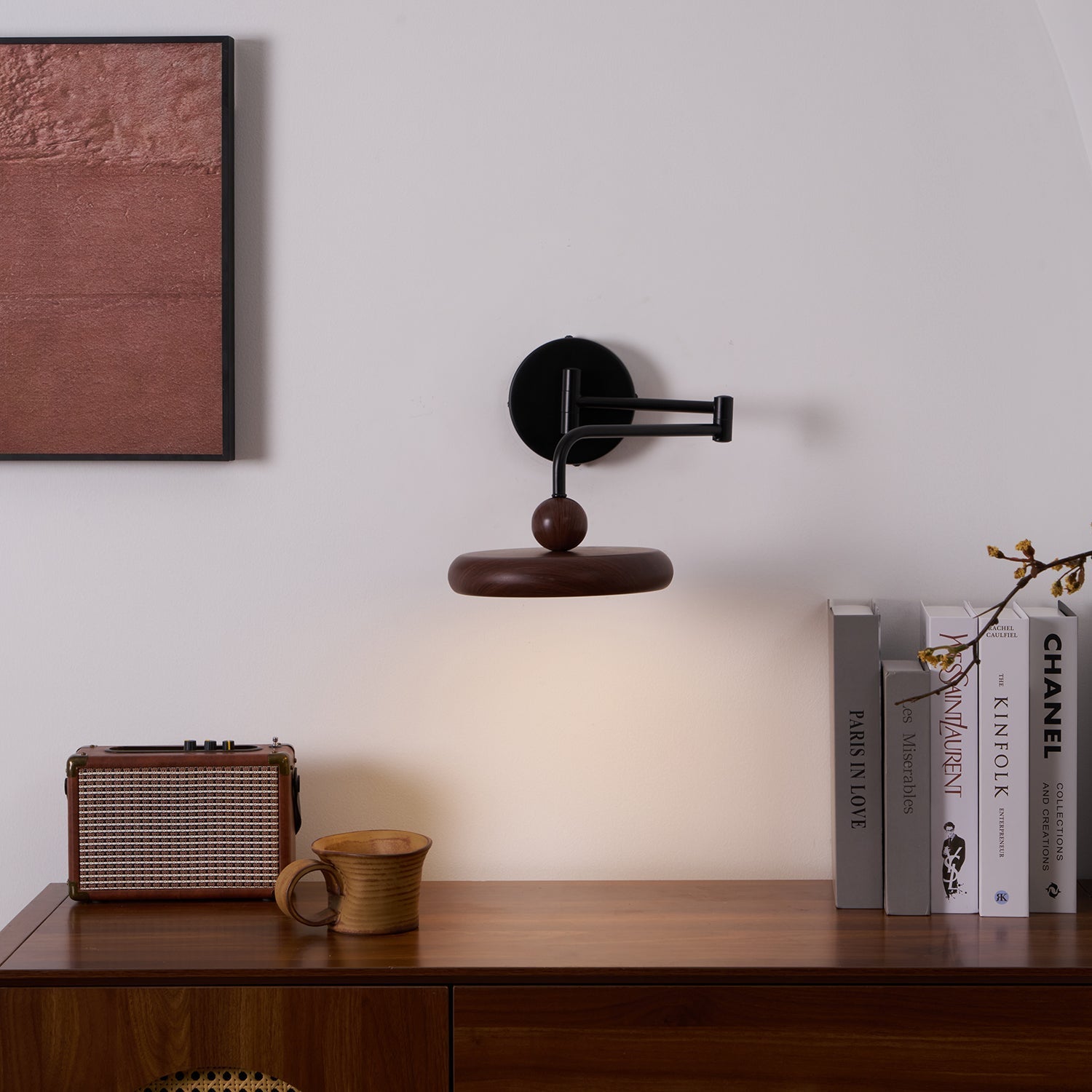 Nella Wooden Wall Light - Neutralighting