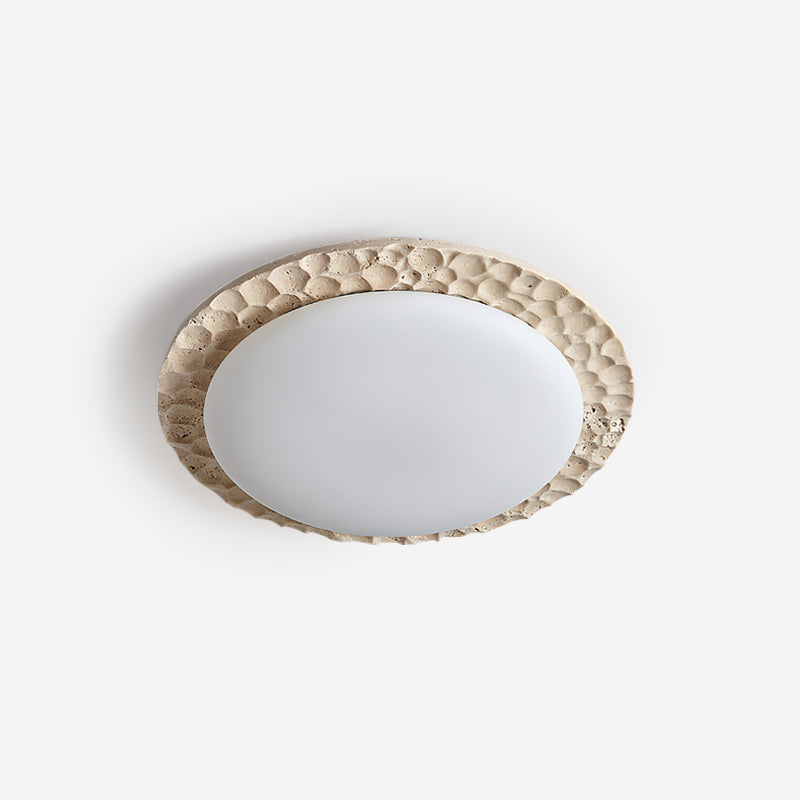 Ritta Travertine Canopy Ceiling Light - Neutralighting