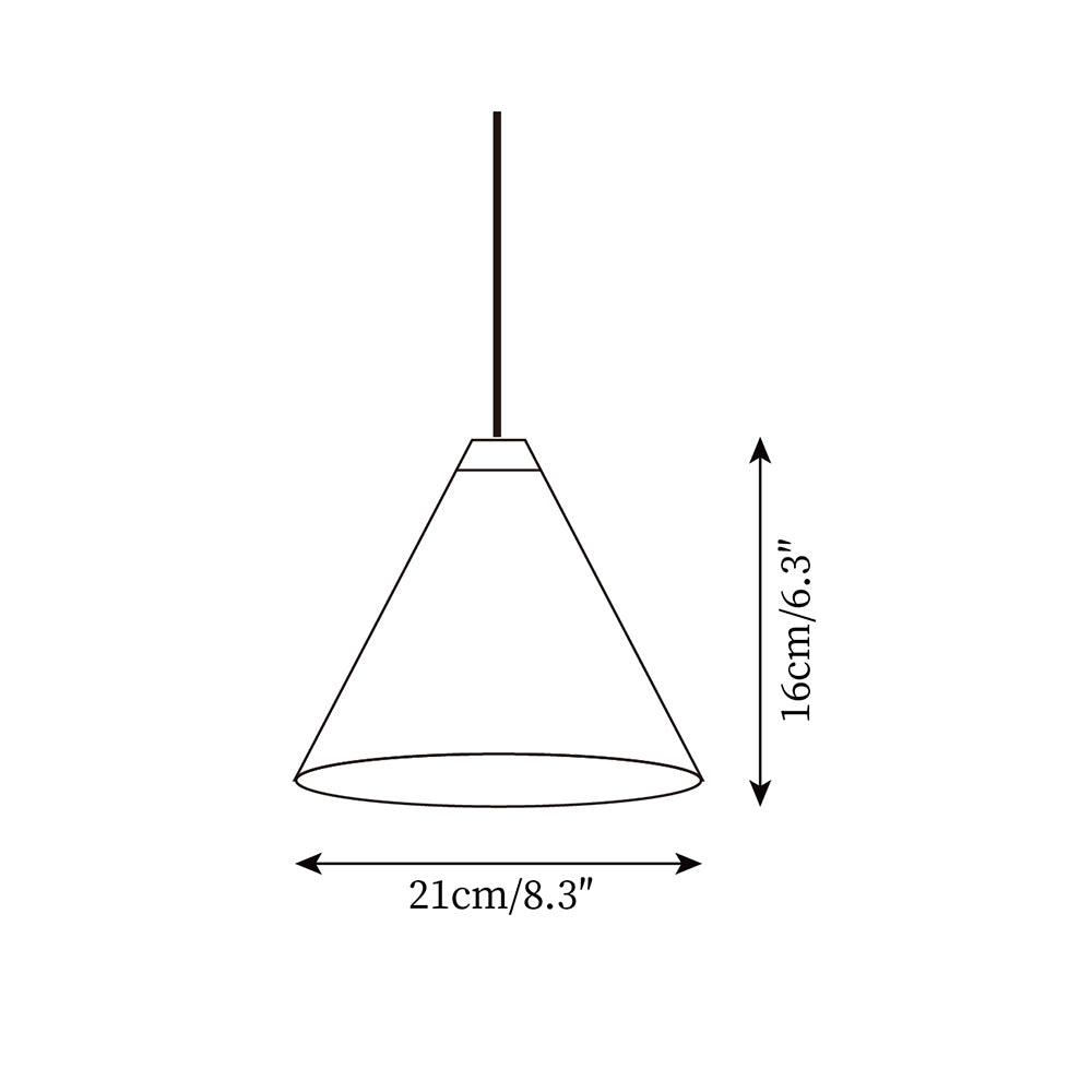 Pendant Light Black Cone Shade Industrial - Neutralighting