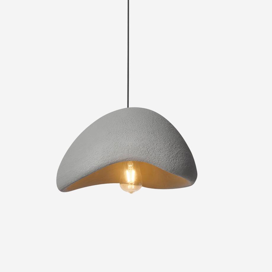 Pendant Lamp Organic Curved Shade Soft Texture Modern Artistic - Neutralighting