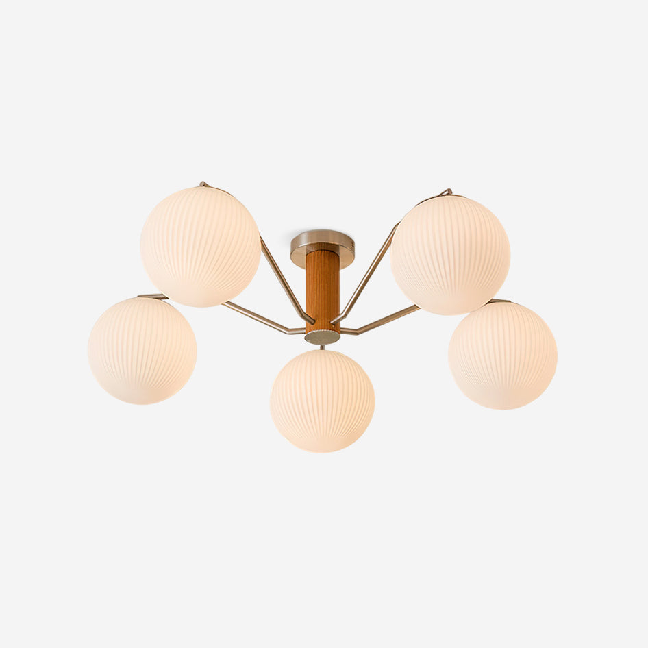 Ceiling Light LED/Incandescent Globe Flush Mount for Living Room - Neutralighting