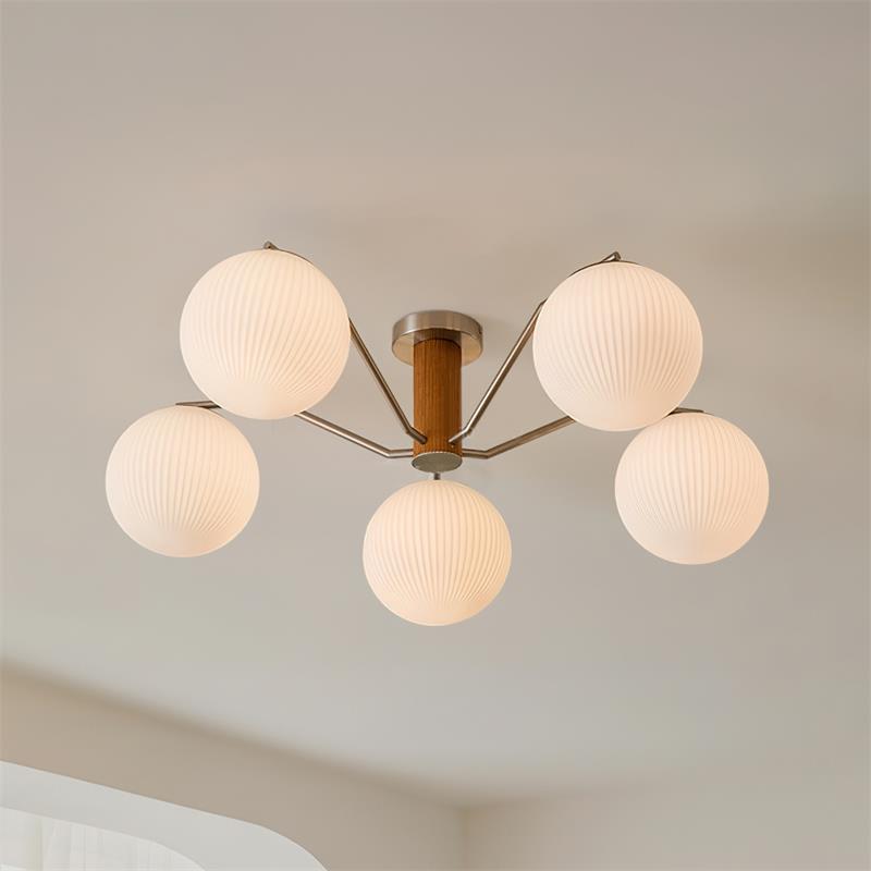 Ceiling Light LED/Incandescent Globe Flush Mount for Living Room - Neutralighting
