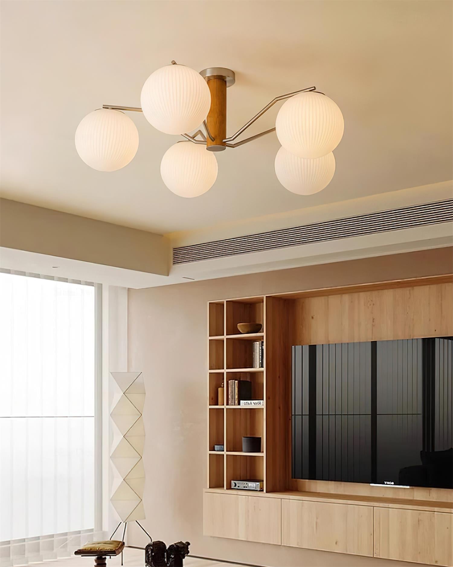 Ceiling Light LED/Incandescent Globe Flush Mount for Living Room - Neutralighting