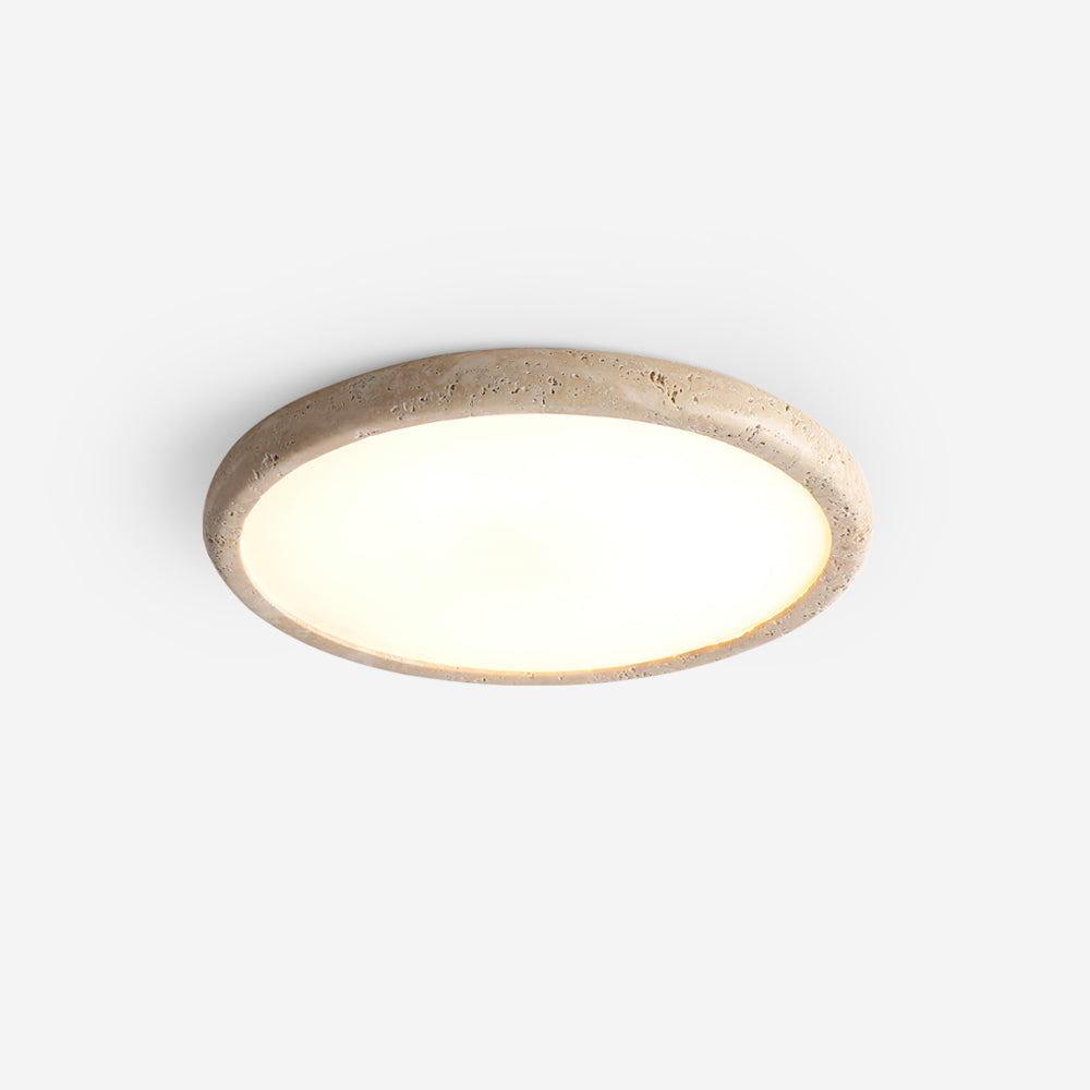 Lunaro Travertine Ceiling Light - Neutralighting
