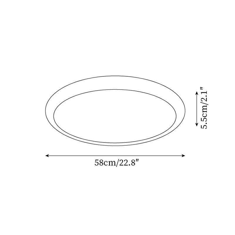 Lunaro Travertine Ceiling Light - Neutralighting