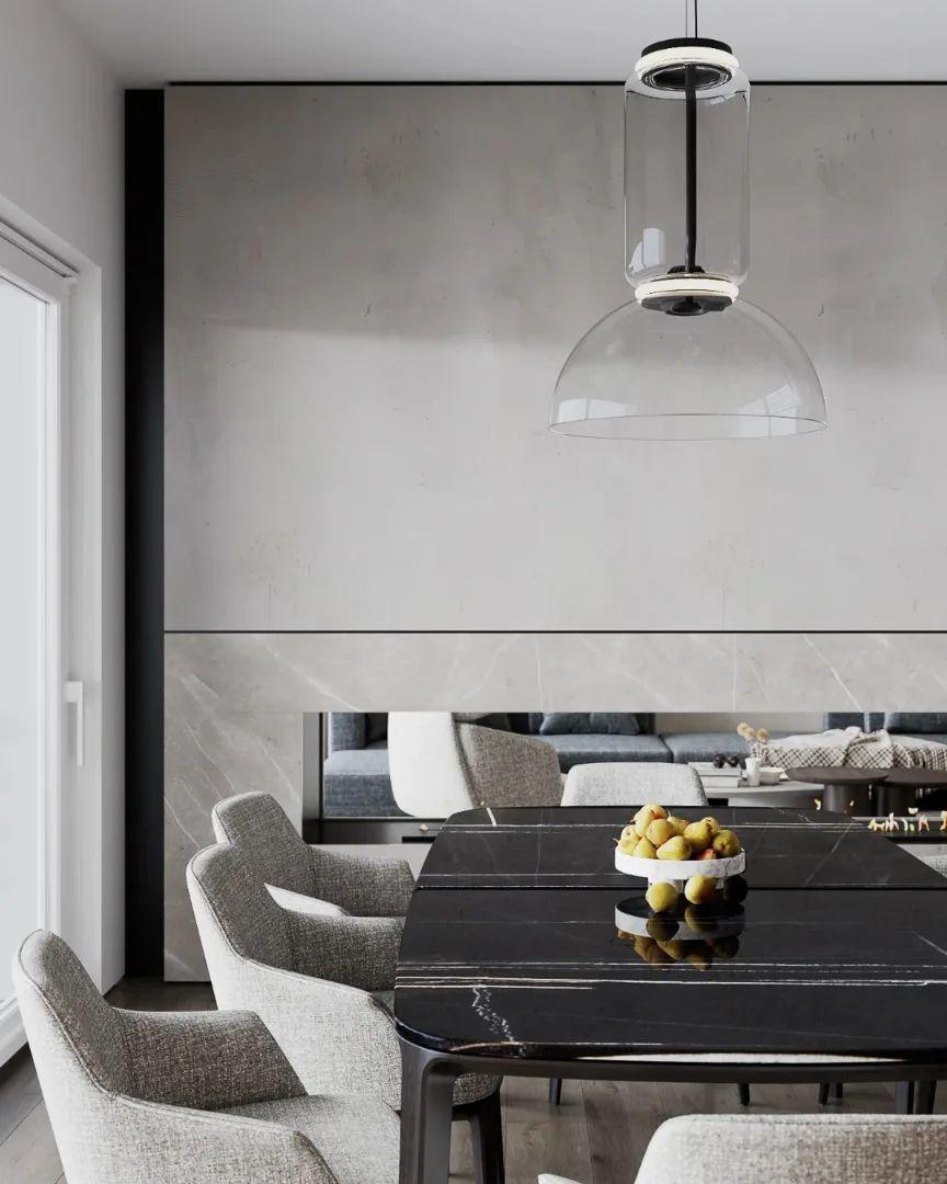 Virelo Stacked Glass Cylinder Pendant Light - Neutralighting