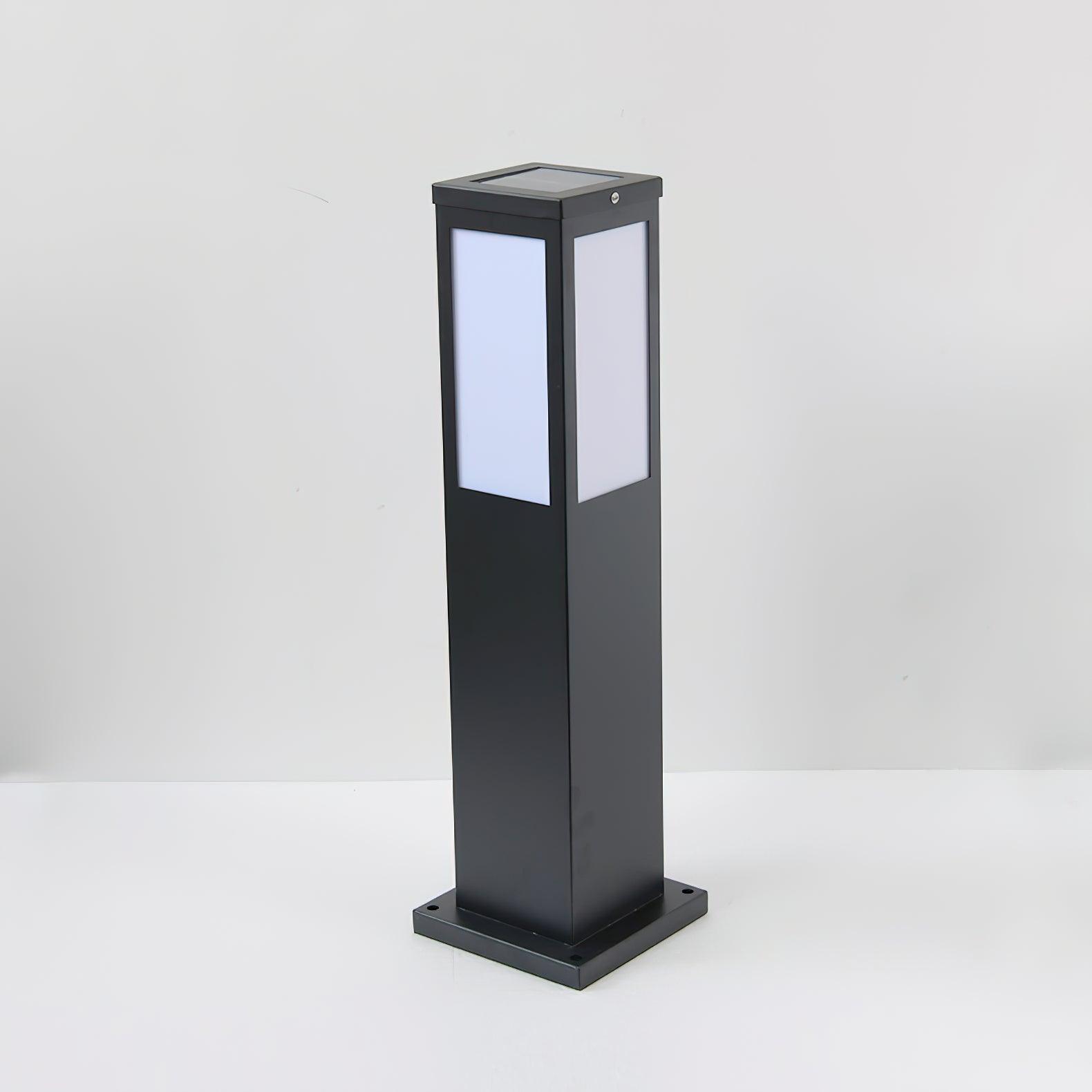 Leo Bollard Solar Outdoor Light - Neutralighting