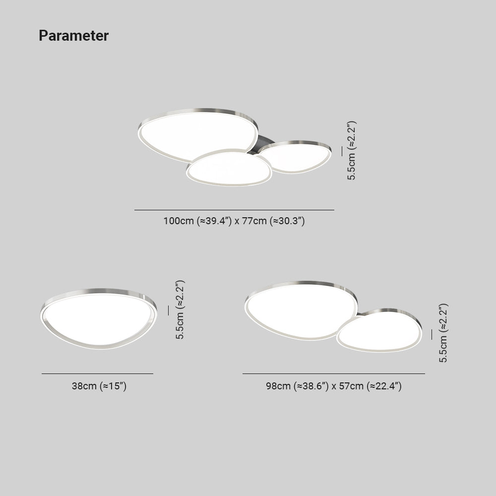 Arisha Modern Simple Flush Mount Ceiling Light Bedroom/Living Room - Neutralighting