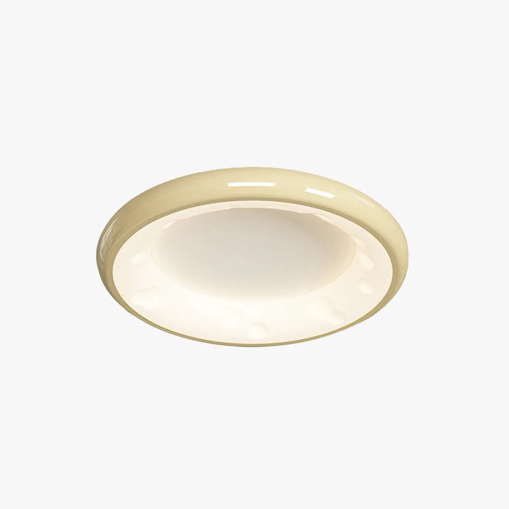 Arisha Modern LED Flush Mount Ceiling Light Metal White Bedroom - Neutralighting