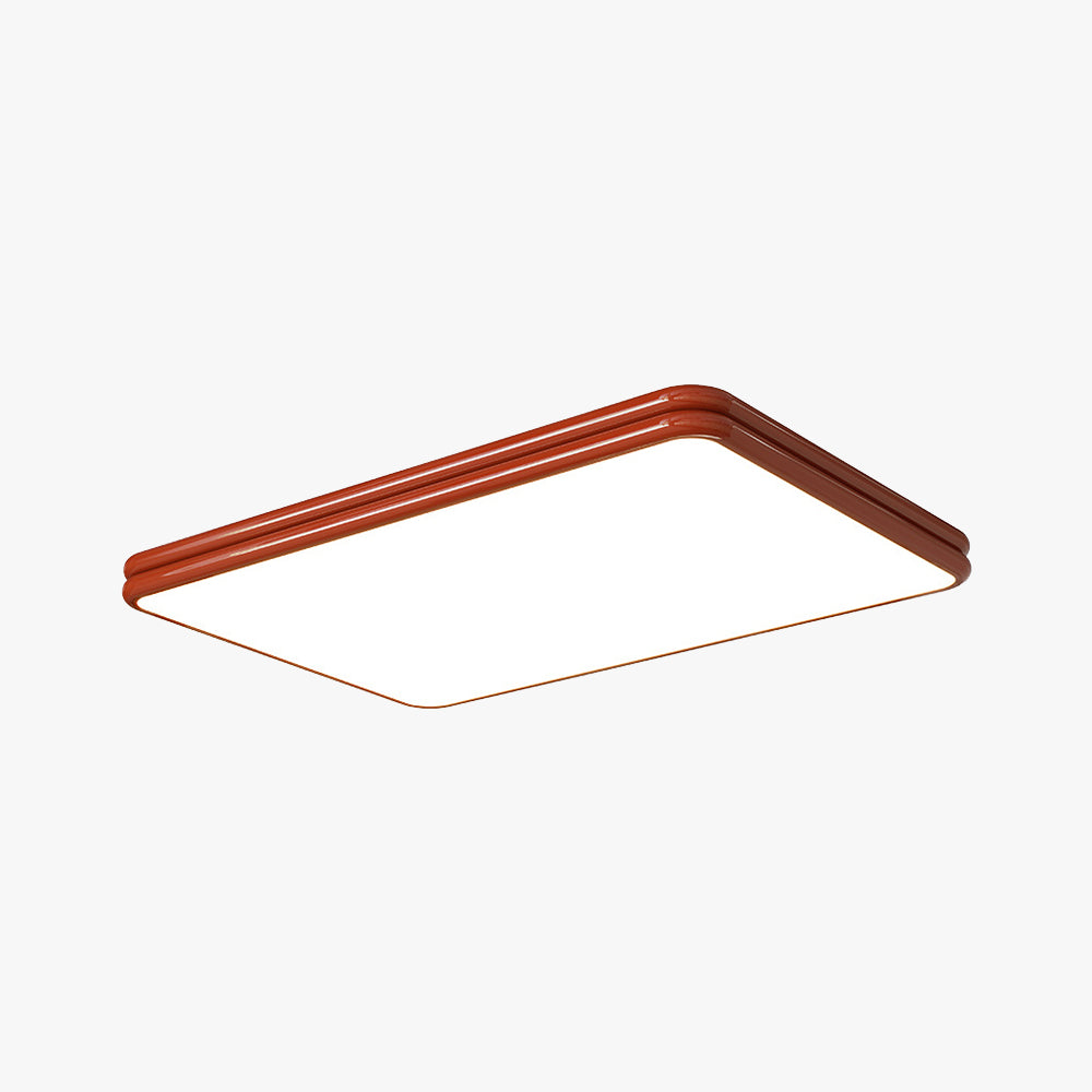 Valentina Retro LED Flush Mount Ceiling Light Metal/Acrylic Living Room - Neutralighting