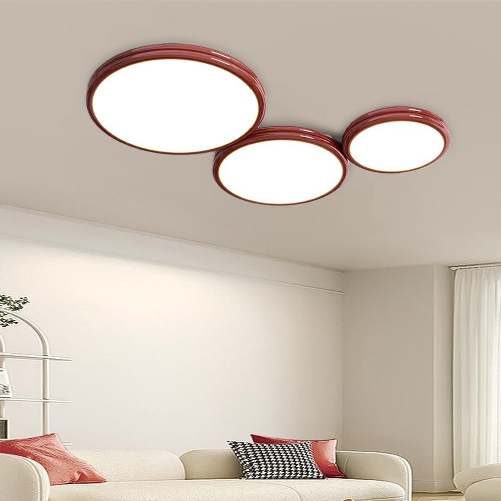 Valentina Modern LED Flush Mount Ceiling Light Metal Living Room - Neutralighting