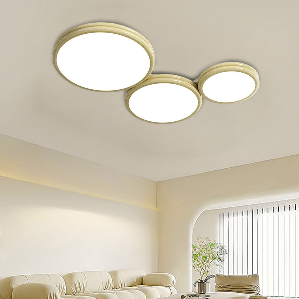 Valentina Modern LED Flush Mount Ceiling Light Metal Living Room - Neutralighting