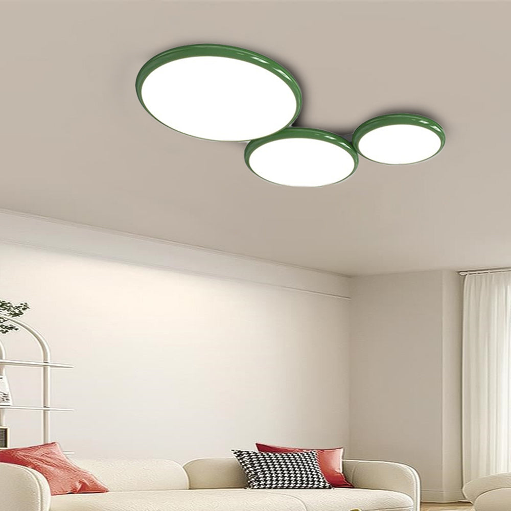 Valentina Modern LED Flush Mount Ceiling Light Metal Living Room - Neutralighting