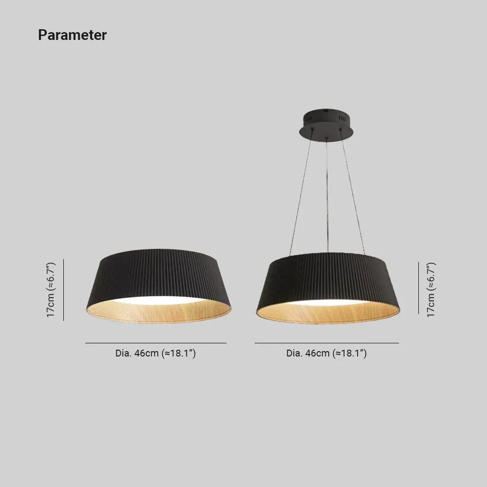 Silva Modern Pendant Light/Flush Mount Ceiling Light Drum-shaped - Neutralighting