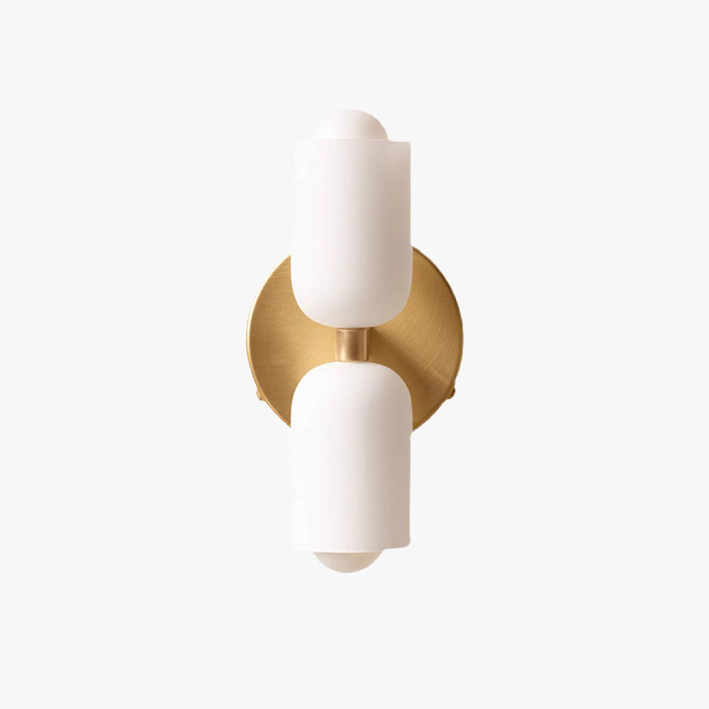 Valentina Modern LED Indoor Wall Lamp Gold Black Living Room Bedroom - Neutralighting
