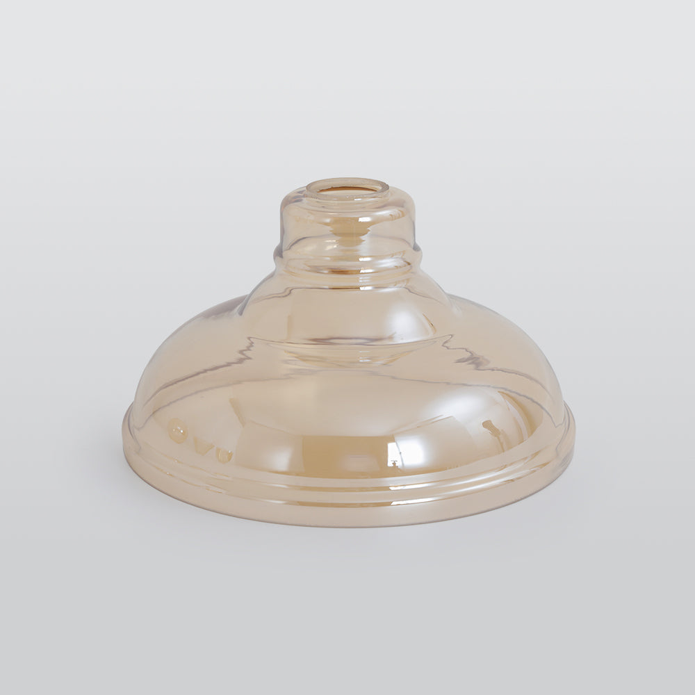 June Industrial Glass Pendant Light Clear/Amber/Smoke Grey - Neutralighting