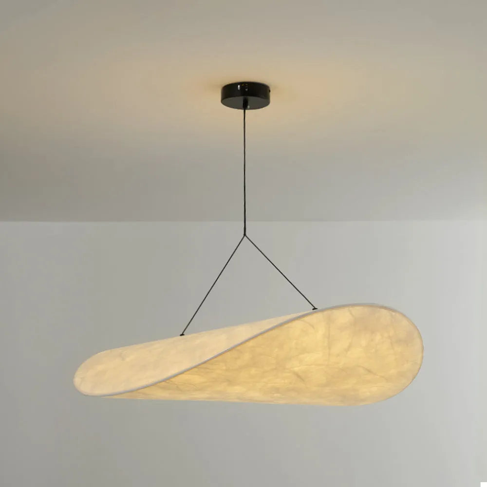 Ritta Vintage Art Deco Pendant Light Metal Silk White Living Room/Hall/Art Gallery - Neutralighting