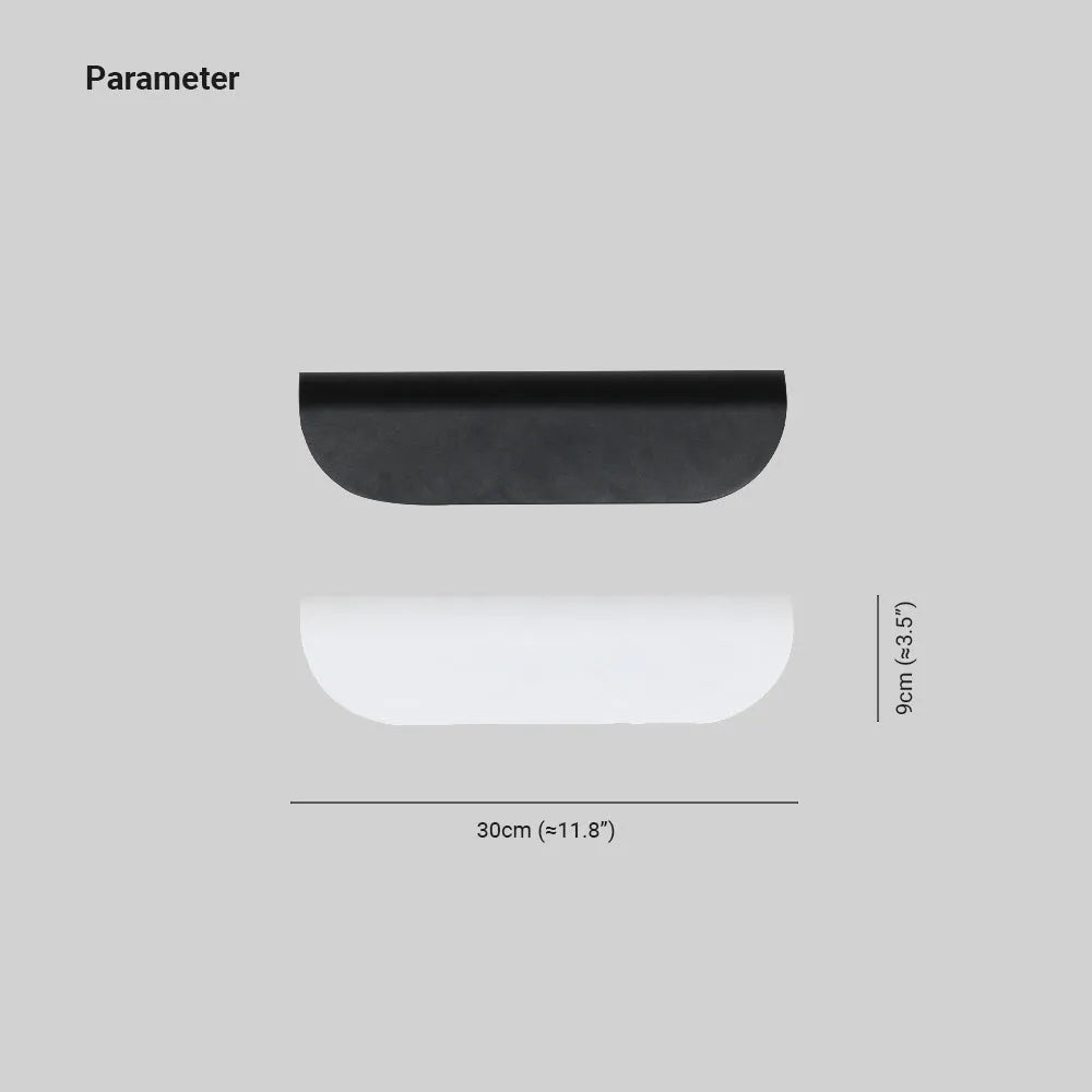 Ray Modern Outdoor Wall Lighting, Waterproof, Curved - Neutralighting