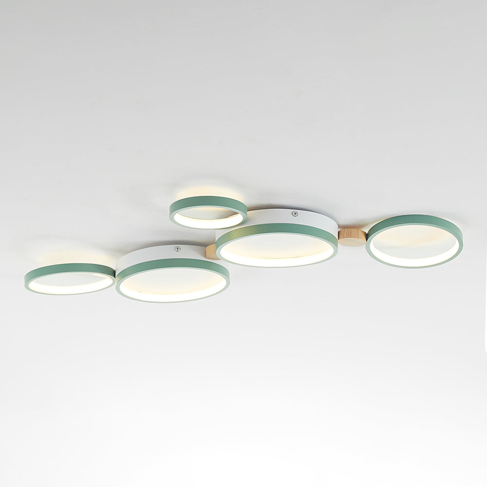 Arisha Round Flush Mount Ceiling Light 3 Colour 3/4/5/6/7 Heads - Neutralighting