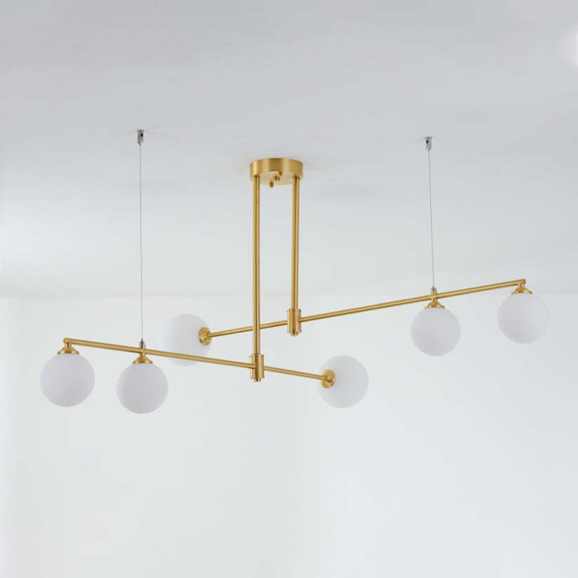 Valentina Modern Golden Bubble Copper Pendant Light - Neutralighting