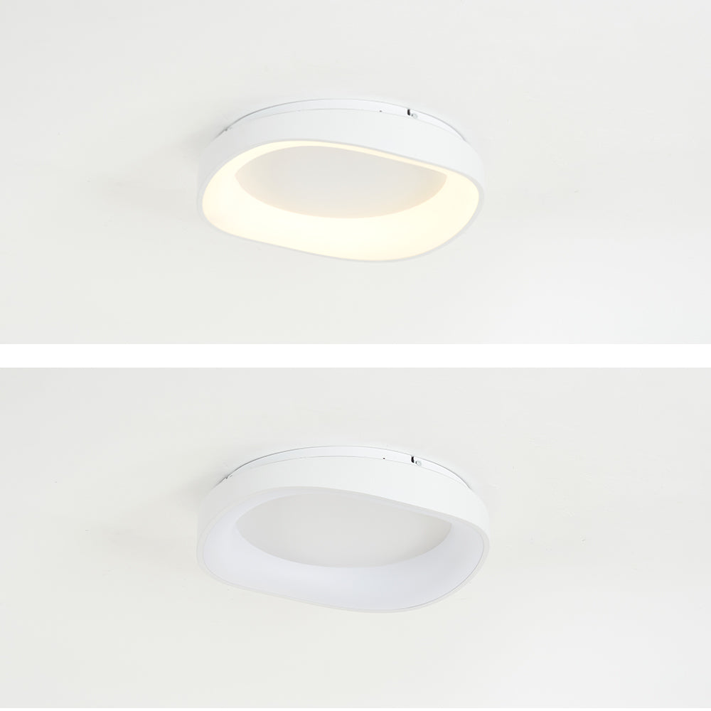 Arisha Modern Wave Flush Mount Ceiling Light - Neutralighting