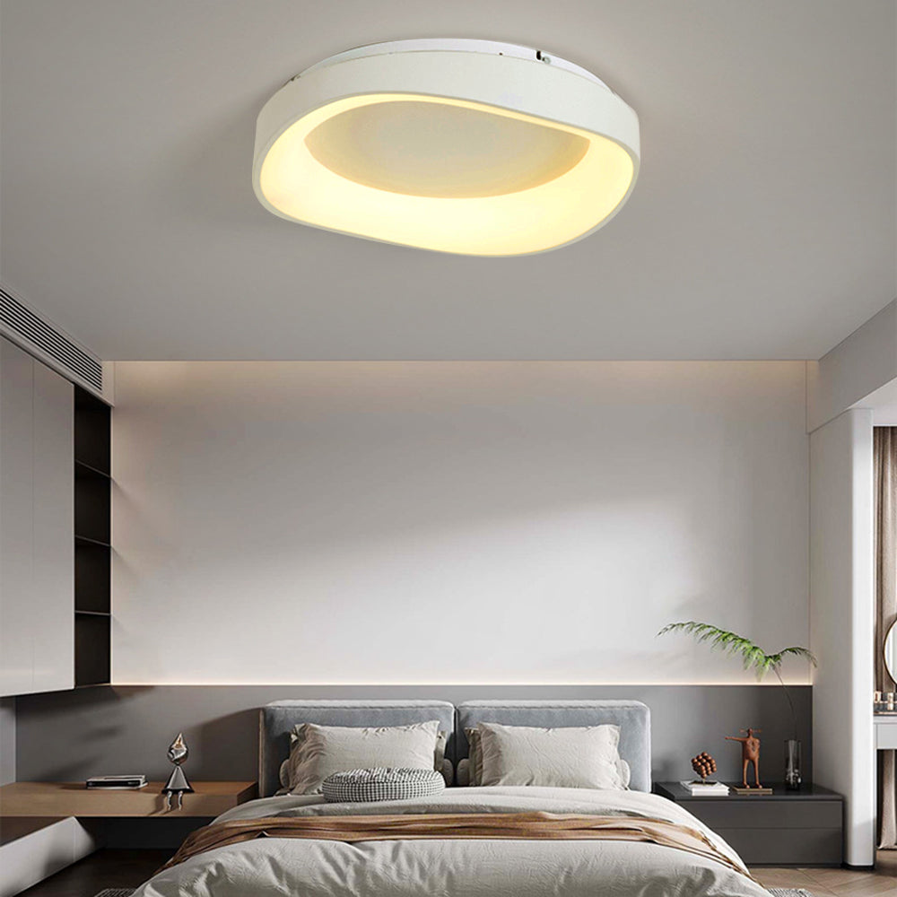 Arisha Modern Wave Flush Mount Ceiling Light - Neutralighting