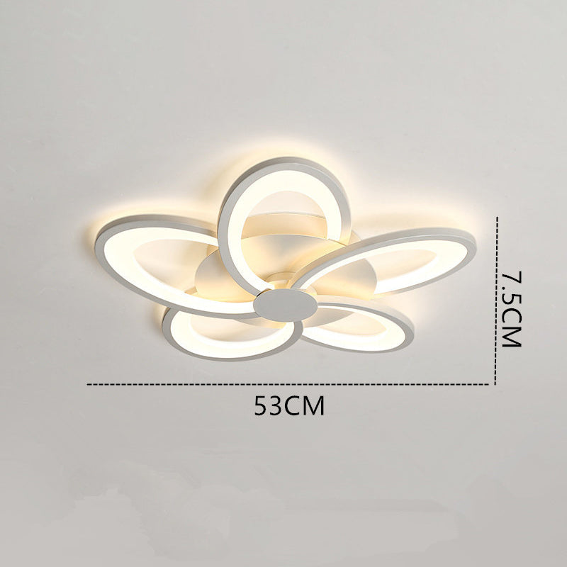 Arisha Flower Shape Ceiling Light White , 2 Style - Neutralighting