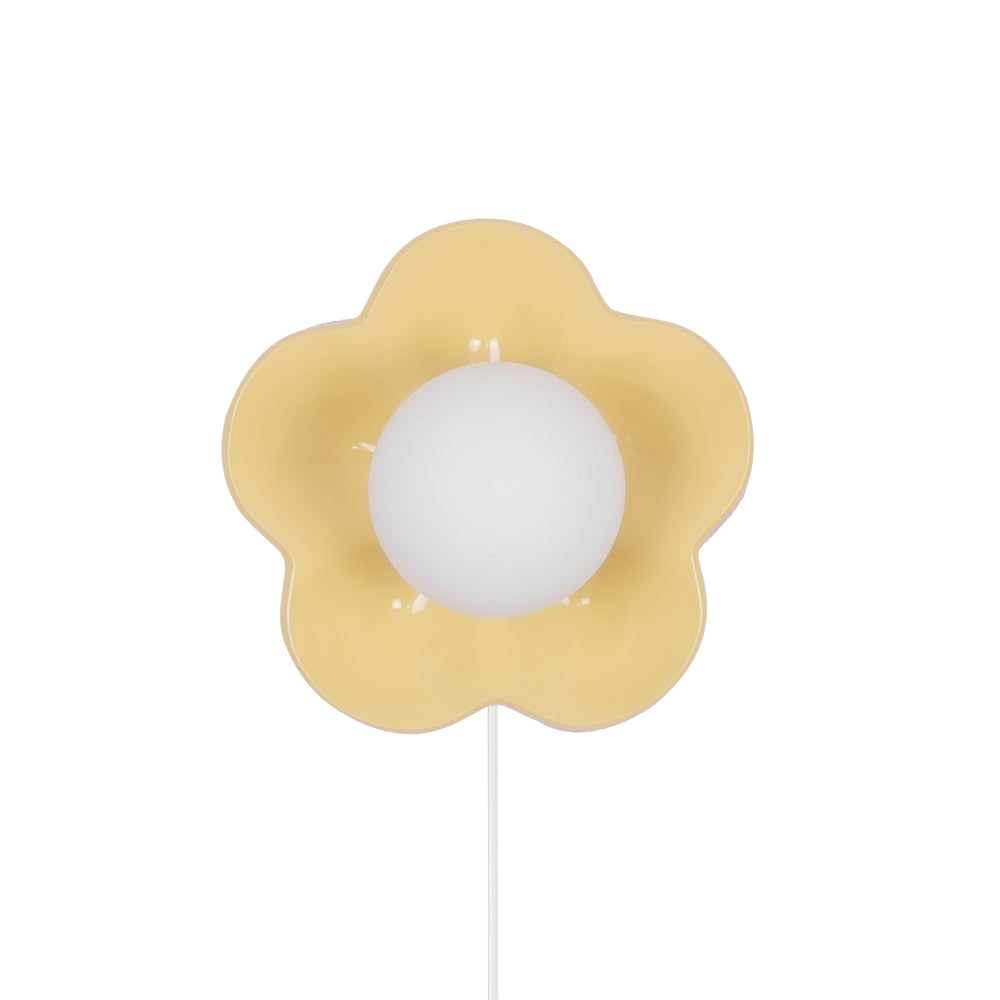 Meluna Yellow Flower Wall Lamp - Neutralighting