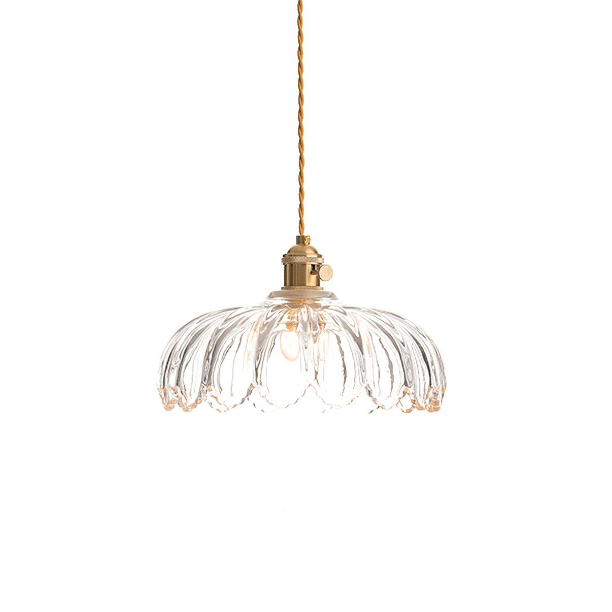 Limea Green Glass Flower Pendant Light - Neutralighting