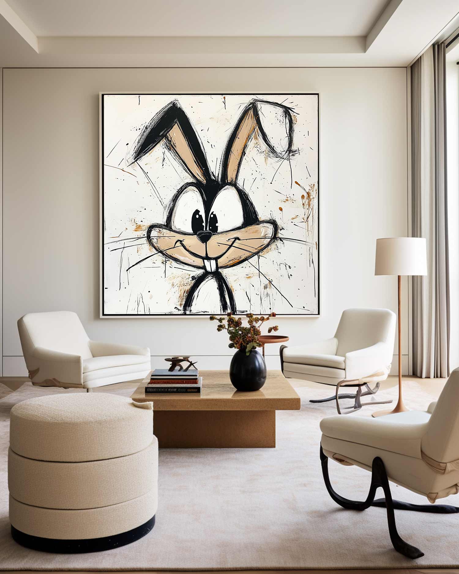 Modern Pop Painting ABAS275 - Neutralighting